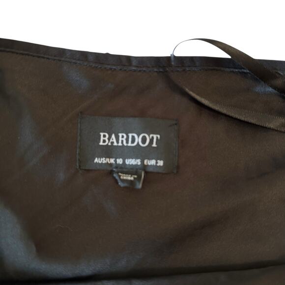 Bardot Silver Sequin Adjustable Strap Tank Sz 6/Small - Picture 6 of 6